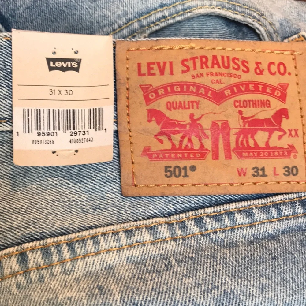 NEW Levi's Men's 501 Original Fit‎ Jeans 31X30